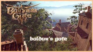 BALDUR'S GATE 3 Lower City Music | Unofficial Soundtrack