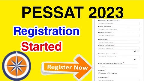 PESSAT 2023 Registration Started | PESSAT 2023 Application Form Released | MDE