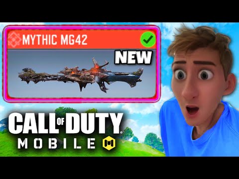 *NEW* MYTHIC MG42 in COD MOBILE 😍
