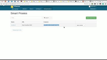Foreman UX walkthrough
