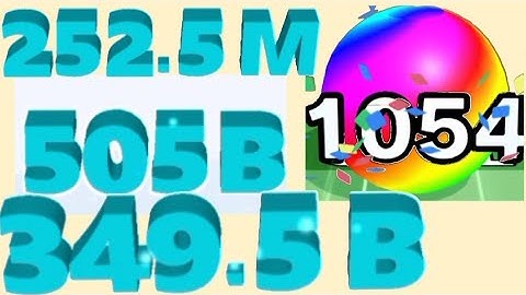 4 Minutes Satisfying And Relaxing Funny Math Games - Number Shooting Merge Run (Vs) Calculate Balls