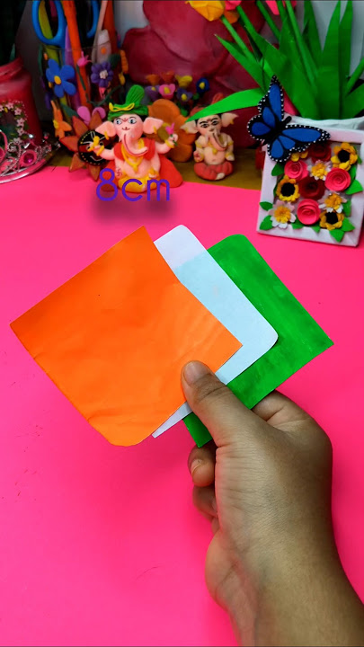 Independent Day Special Tricolour Paper Pinwheel🧡🤍💚Diy  Craft🇮🇳🥰#shorts#youtubeshorts#viral#trending