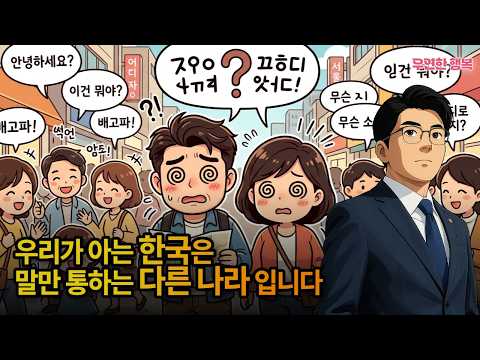 우리가 아는 한국은 말만 통하는 다른 나라 입니다 - 40년 만에 가서 충격받은 7가지