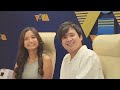 Jerome ponce and krissha viaje contract signing and interview at viva krisshrome