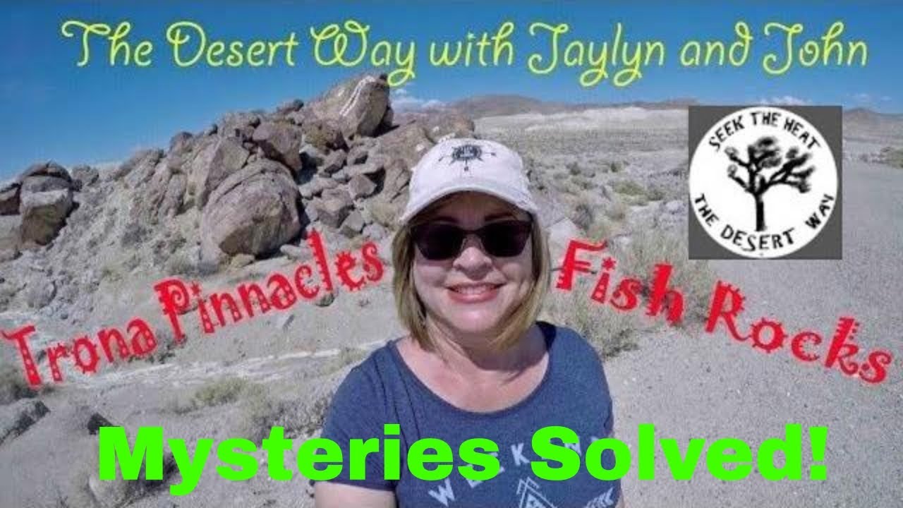 Trona Pinnacles and Fish Rocks: Mysteries Solved! - YouTube