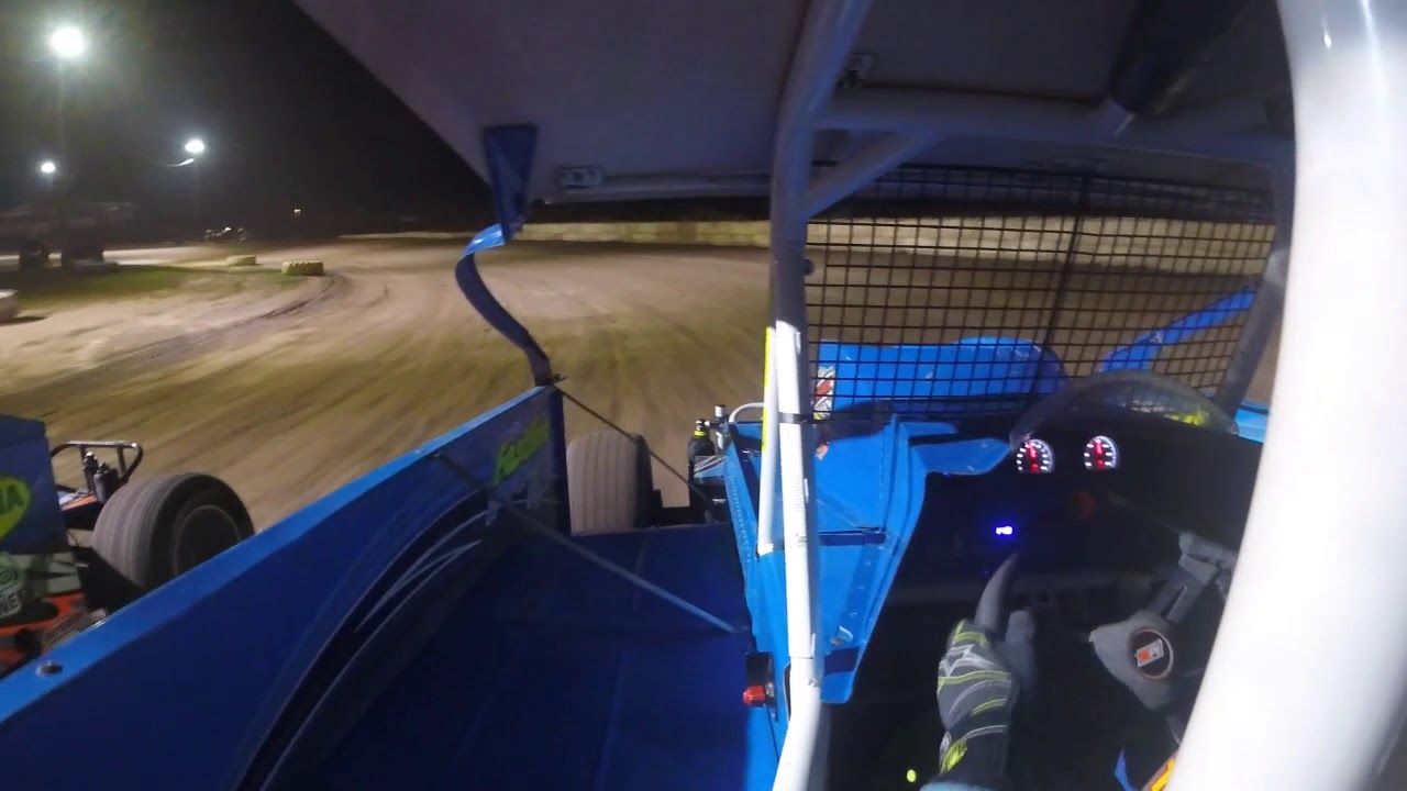 Kyle Inman - Onboard - Feature Win 7/12/19 Ransomville Speedway - YouTube