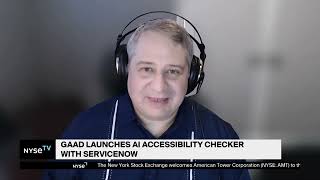 Joe Devon   Co founder, Global Accessibility Awareness Day Joins NYSE TV Live