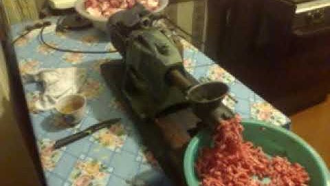 Новая жизнь старой мясорубки
