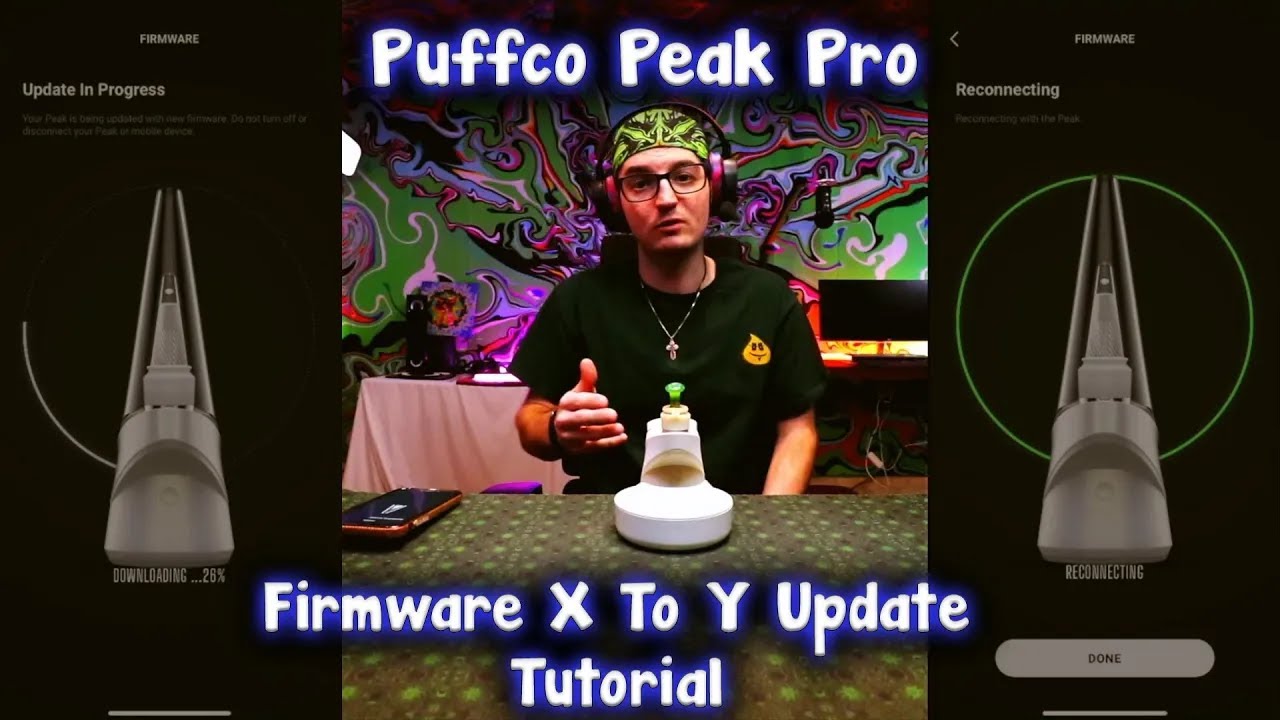 Upgrade Your Puffco Peak Pro  Step by Step Firmware Update Tutorial   X To Y Update