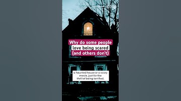 Why do some people love being scared (and others don’t) #shorts #fear #scary #mcmasteruniversity
