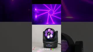 Match Highlights Robotica LED Panal de abejas RGBW de 6x15W 4 en 1