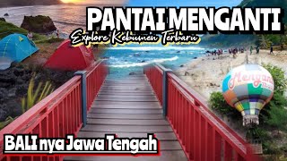 PANTAI MENGANTI KEBUMEN || Wisata Instagramble Dan Paling Ramai Di Kebumen Review Terbaru