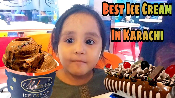 Best ice cream parlour in karachi