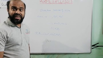 Direction cosines of a line