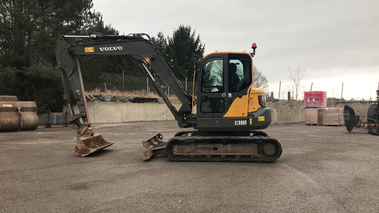 Bandgrävare Volvo ECR88D