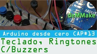  Buzzers y RingTones Nokia con Arduino - Tutorial - deMMake