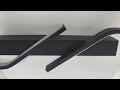 VAXLAMP Modern Simple Gold / Black Linear LED Wall Lamp