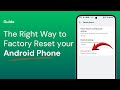 How to Factory Reset Any Android Phone Safely (Step-by-Step Guide)