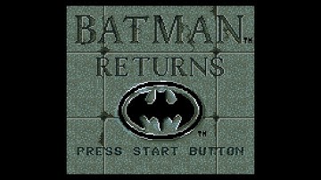 Batman Returns (Game Gear) - BGM 03: Route Selection Theme