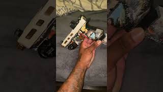 Glock 23 #glockfanatics #glockfan #rockyourglock #custom #cerakote #hydrodip #fyp