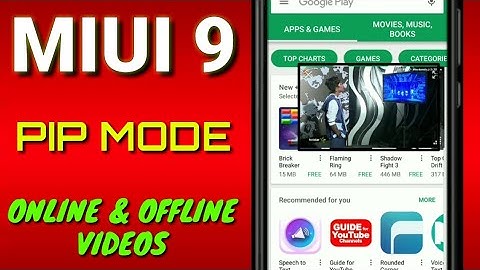 MIUI 9 TIPS AND TRICKS - REDMI PIP MODE [PICTURE IN PICTURE] FOR ONLINE AND OFFLINE VIDEOS