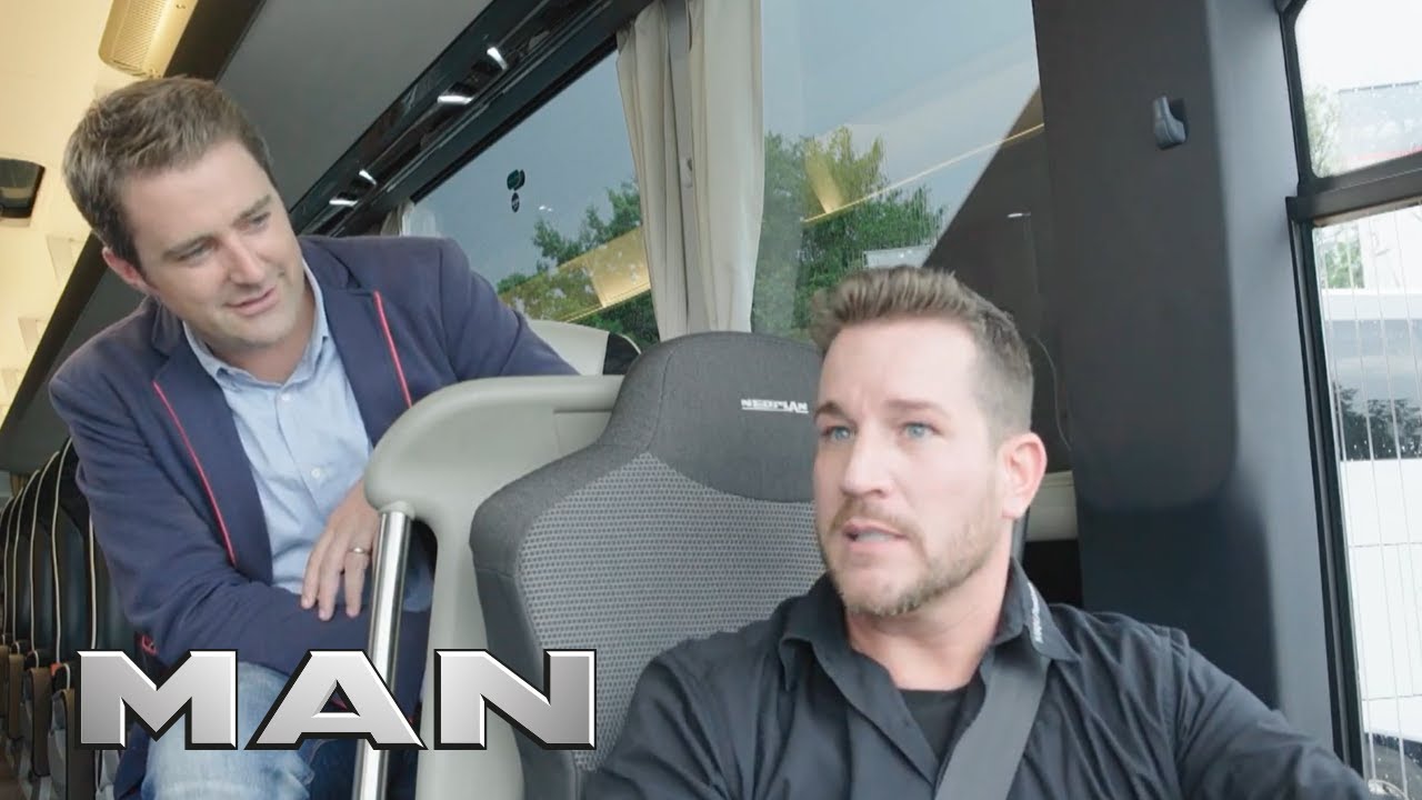 New MAN Driving Professionals: Fahrersitzeinstellung | MAN Truck \u0026 Bus