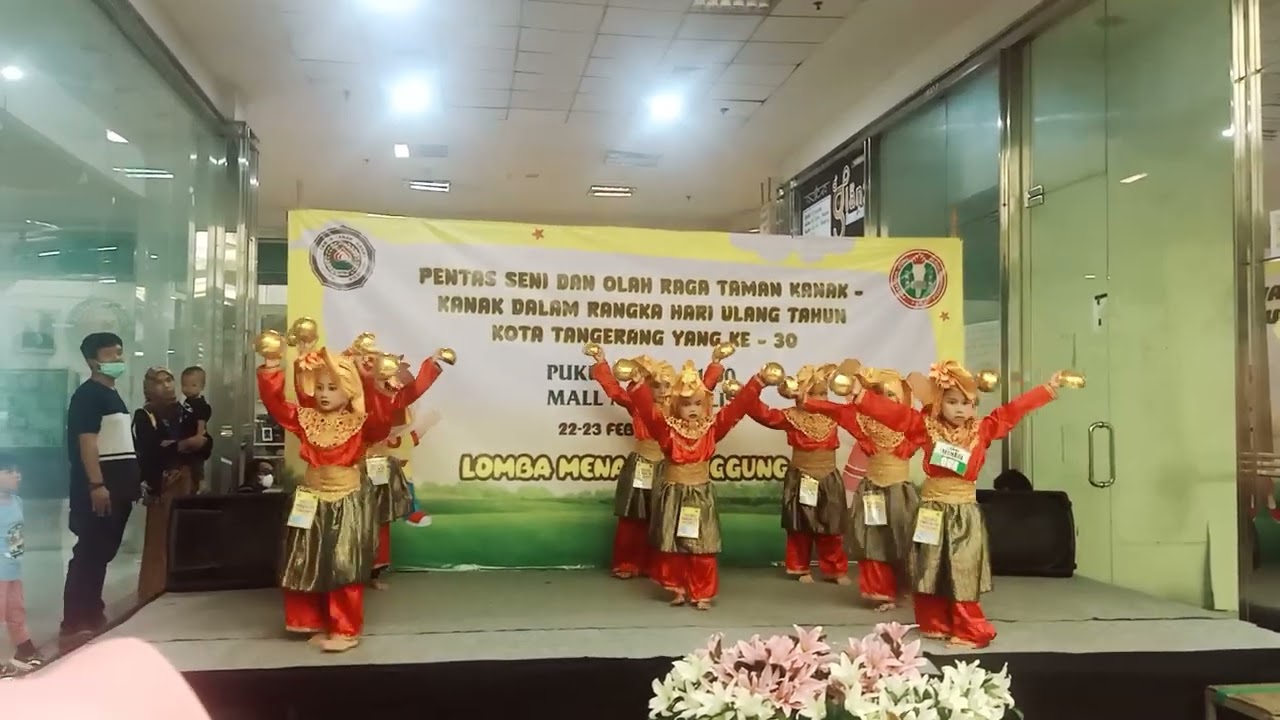 JUARA 1 Tari tempurung TK Islam Nurul Falah 2022/2023 Porseni Metropolis Tangerang