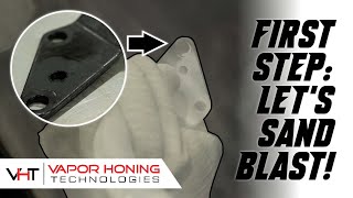 How to REMOVE AND PREP for Powder Coat with Sandblasting (Part 2)