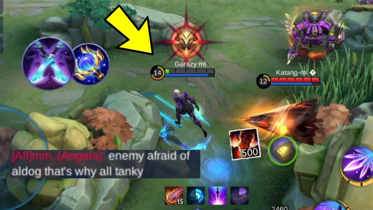 Aldous 500 Stack Vs Poor Gusion | Enemy Angela Trashtalked Us!!