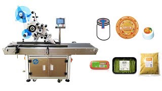 Automatic Top Surface Plane Labeling Machine