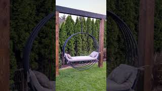 Custom Outdoor Swing! #shorts