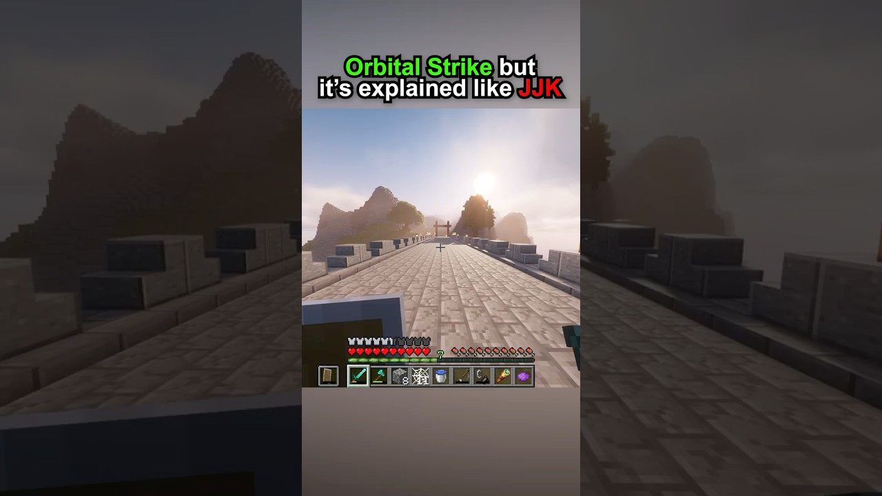Imaginary Technique: The Orbital Strike Cannon | #aura #gaming #minecraft #jujutsukaisen #jjk #aura