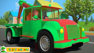 Wheels On The Tow Truck + More Nursery Rhymes and Vehicles for Kids
