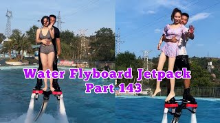 🤓 Water Flyboard Jetpack 🎡💁🏼‍♂️ Water Park | Ep 143 #flyboard #adventure #waterpark