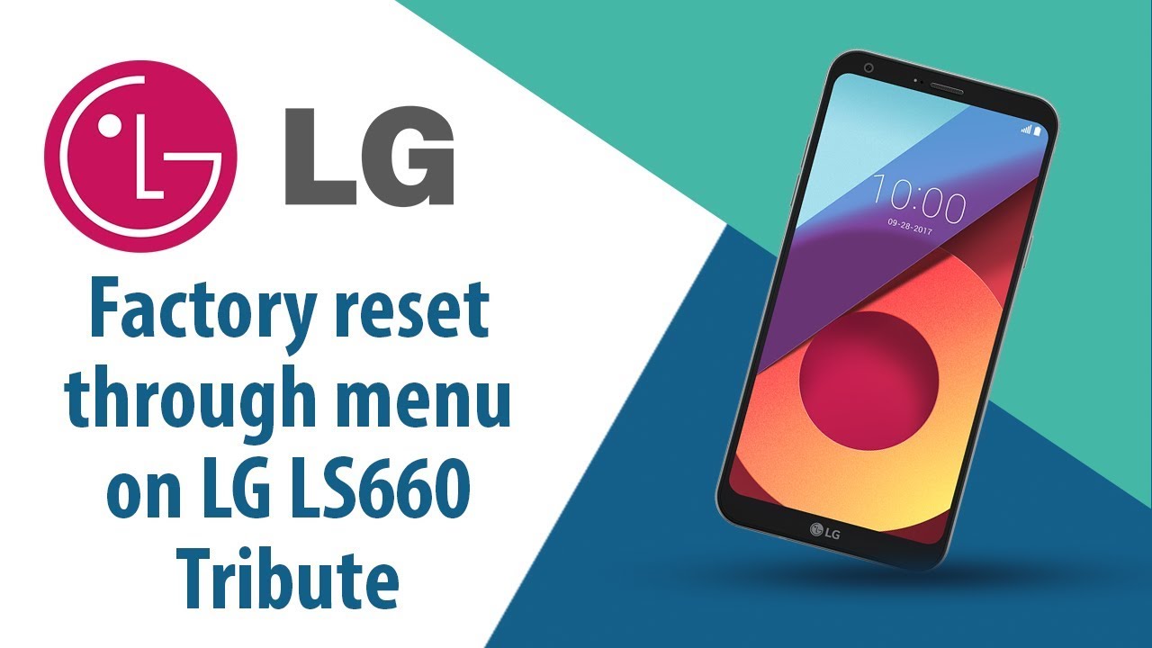 How to Factory Reset through menu on LG Tribute LS660? YouTube