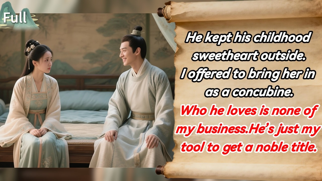 He kept his lover outside.I let her in as his concubine.I don’t care who he loves.He’s just my tool.