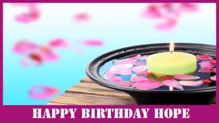 Hope   Birthday Spa - Happy Birthday