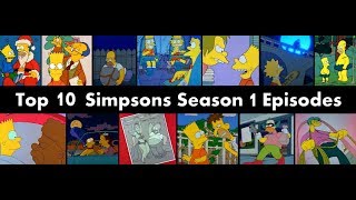 Top 10 Simpsons Season 1 Episodes