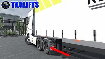 Universal Truck Simulator by Dual Carbon | European 6x2 (Taglift) Chassis Configuration | Showcase