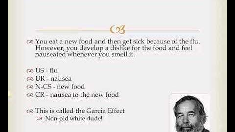 Classical Conditioning Examples