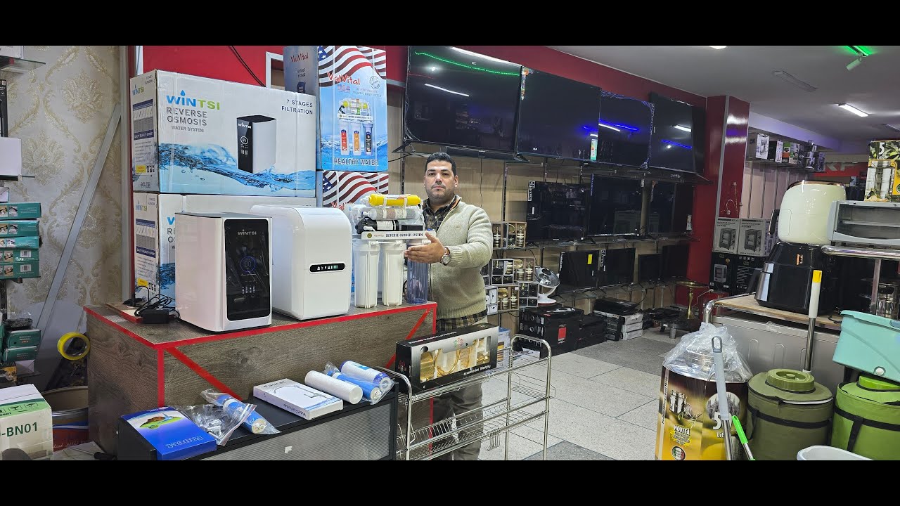 فلتر الماء💧المنزلي الذكي بثمن جد منخفض بمحلكم كازا هوم الألفة