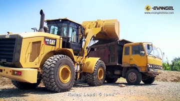 EVANGEL - CAT Wheel Loader 950 GC Working