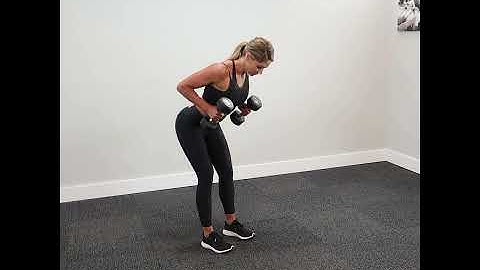 Dumbbell Bent Over Row With Rotation