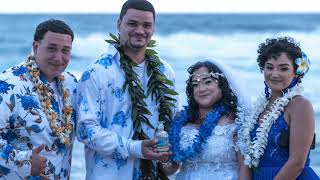 Edgar and Ginette Wedding at Sandy beach Hawaii