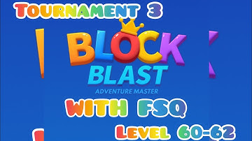 Block blast game T3 level 60-62 #blockblastwithfsq #tetris #puzzle #gaming #masteradventurelevel