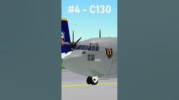 My Top 7 Favorite Planes in PTFS! | #roblox #robloxedit