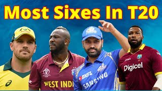 Most Sixes In T20 Cricket history 2021 | T20 Me Sabse Jyada Six Kiska Hai | Cricket Records