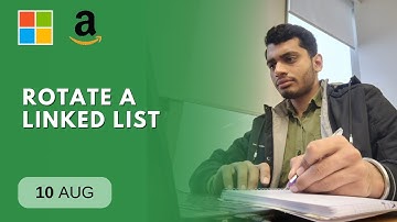 POTD- 10/08/2024 | Rotate a Linked List | Problem of the Day | GeeksforGeeks