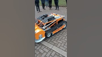 AS Motors AS 1000 OVIS RC : Radio -Controlled Track-Driven Flail Mower #shorts #flailmower