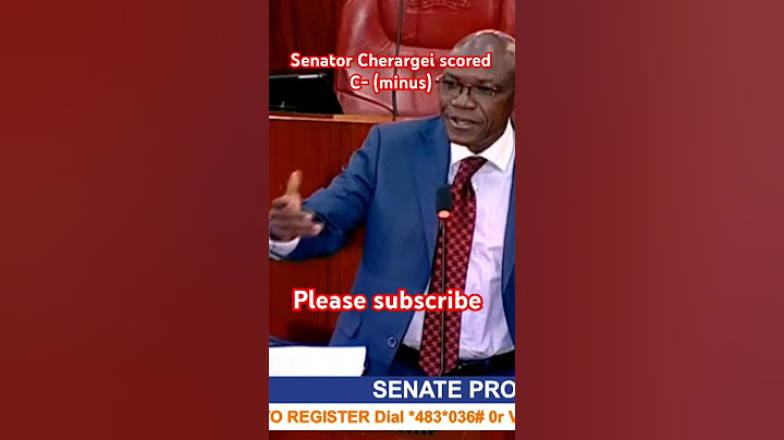 BONNIE KHALWALE | Senator Cherargei scored a C- (minus) #citizentvlive #ruto #railaodinga #trending
